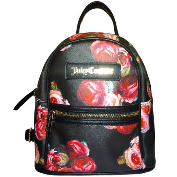 Juicy Couture Handbags - Juicy Couture Floral Backpack